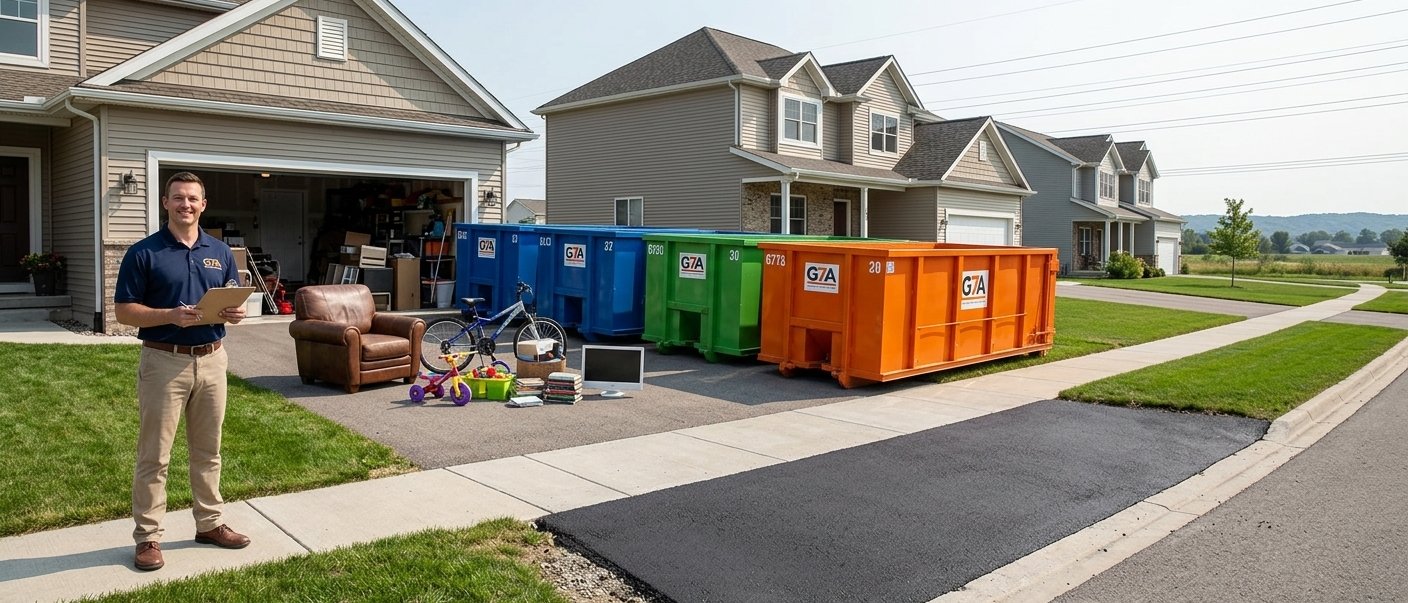 Disposal bins and dumpsters for rent in the GTA